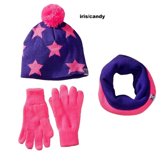 ZeroXposur Girls Monroe Beanie scarf 3pc set NEW - Picture 5 of 8